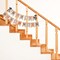 Greentek; Happy Halloween Burlap Banner Garland – Rustic Spooky Party Decorations with Black Bows for Indoor Outdoor Home, Office, Classroom, Mantel & Fireplace Decor; Category:Banners; Image:6